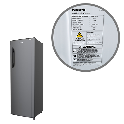 Panasonic Upright Freezer | NR-AQ301FB 4 Panasonic Upright Freezer | NR-AQ301FB - Image 4