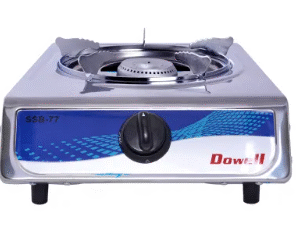 Dowell Single Burner Gas Stove Stainless Body Automatic Ignition