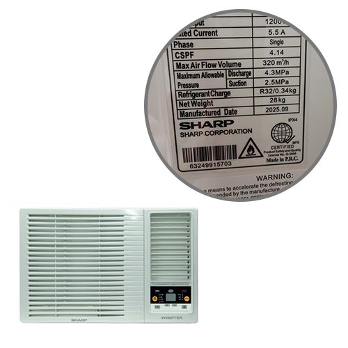 Sharp Window Type AC | AF-XG10ZCF 2 Sharp Window Type AC | AF-XG10ZCF - Image 2